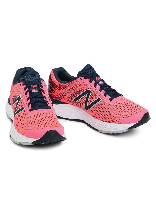Zapatillas de running New Balance W680GB6 Rosa zapatos.es