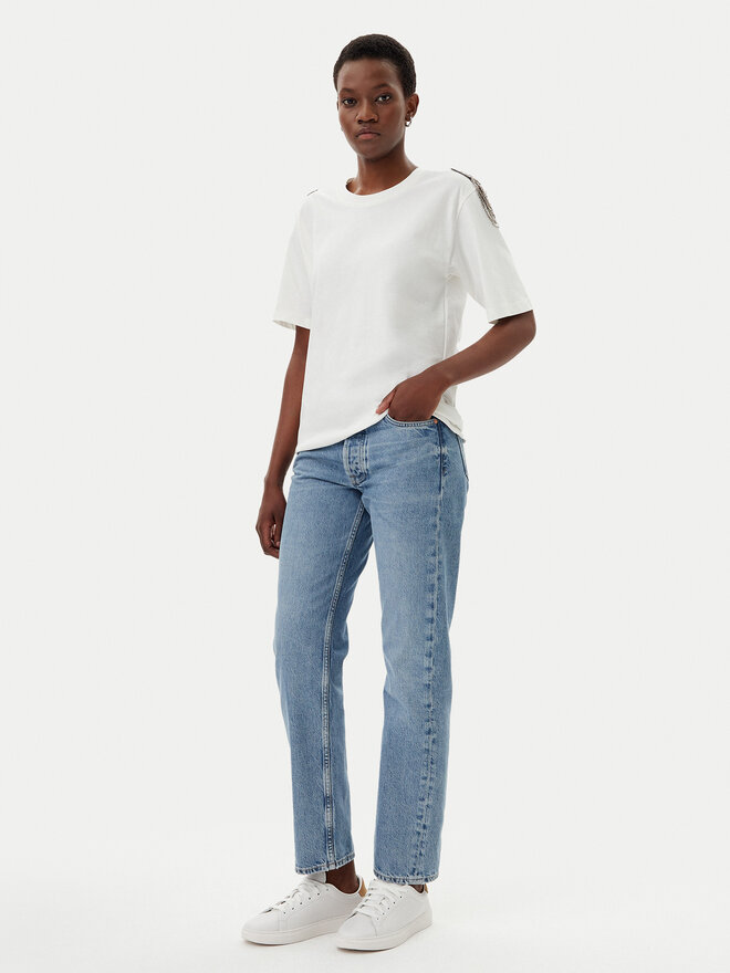 ViCOLO ViCOLO Póló RD0015 Fehér Regular Fit