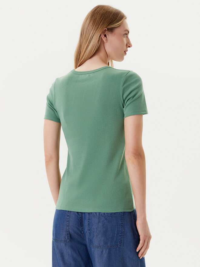 United Colors Of Benetton United Colors Of Benetton Camiseta 3GA2E16A2 Verde Regular Fit
