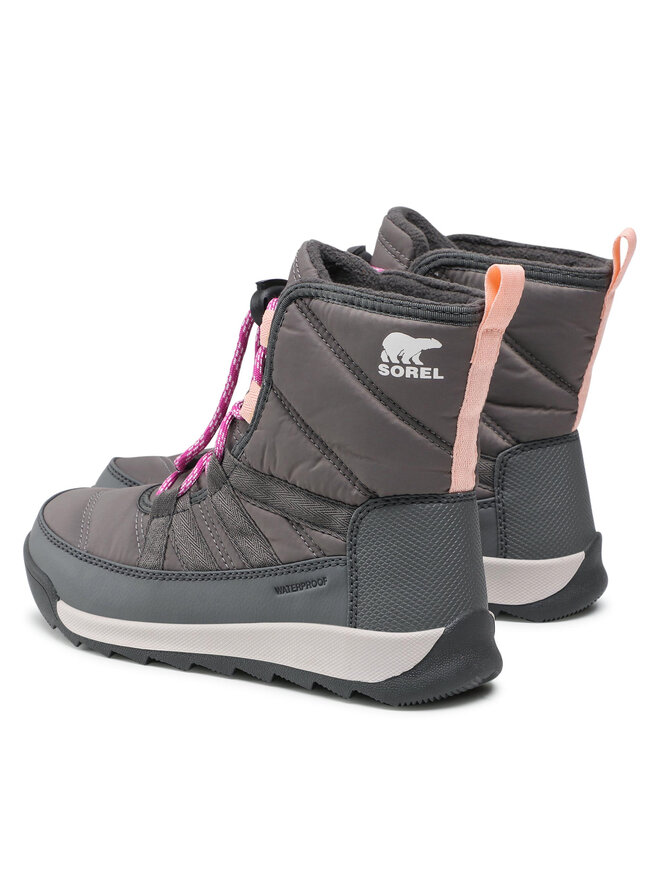 Sorel Schneeschuhe Sorel Youth Whitney II Short Lace WP NY3903 Grau