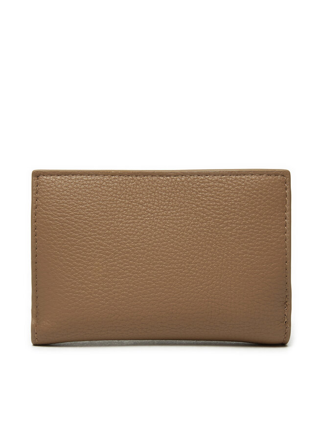 Calvin Klein Мале жіноче портмоне Calvin Klein Ck Plaque Small Trifold W/Zip K60K612834 Сірий