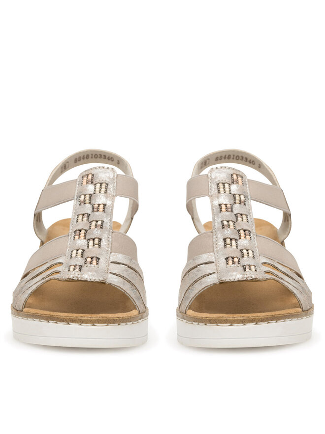 Rieker Sandalen Rieker V3822-90 Beige