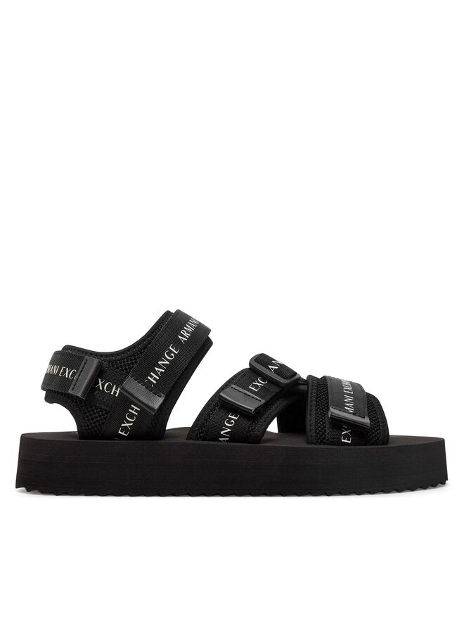 Sandalen Armani Exchange XUP014 XV819 00002 Schwarz eschuhe.at
