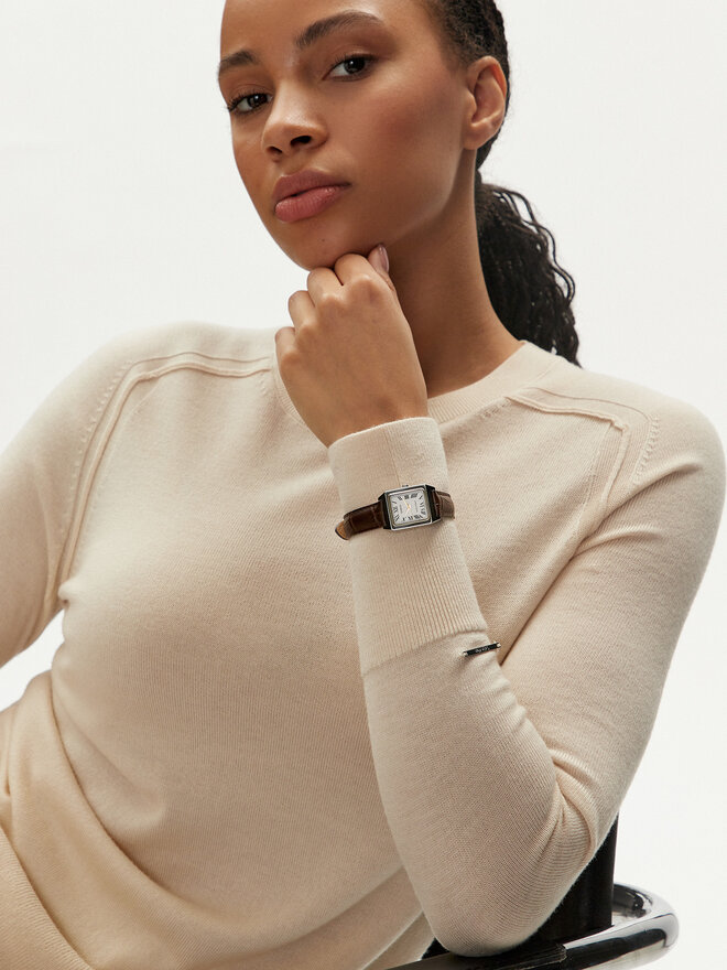 Casio Zegarek Casio LTP-B150L-7B2EF Brązowy