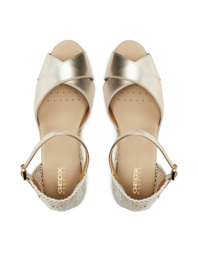 Geox Espadrilles Geox D Gelsa Low D45NGA 000CF C2012 Goldfarben