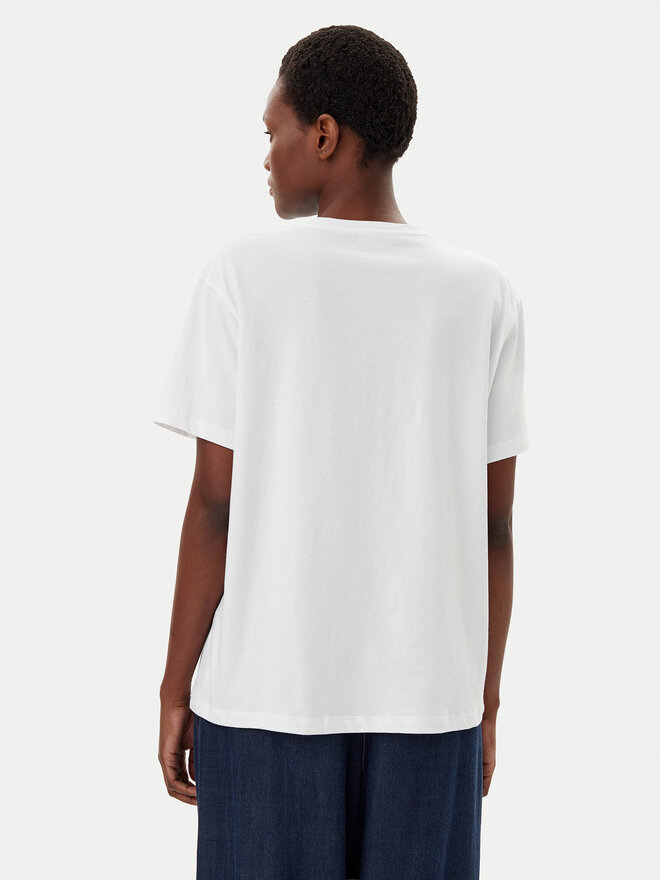 Liu Jo Liu Jo Camiseta WA5230 JS904 Blanco Regular Fit