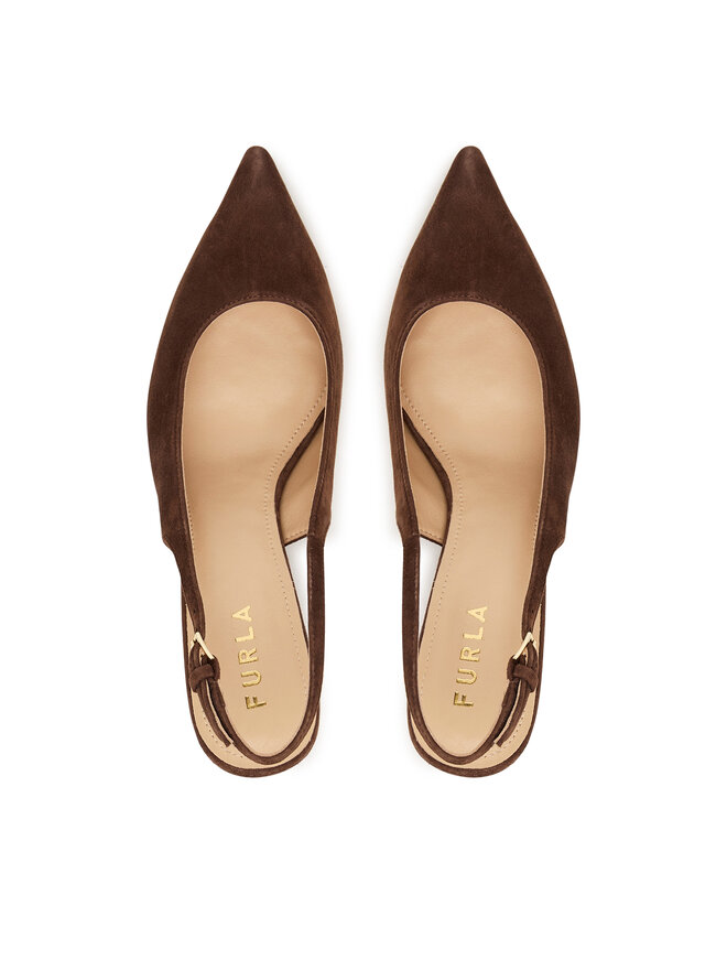 Furla Туфлі на шпильці Furla Aria Slingback YL591FA C10000 CN 2460S Коричневий