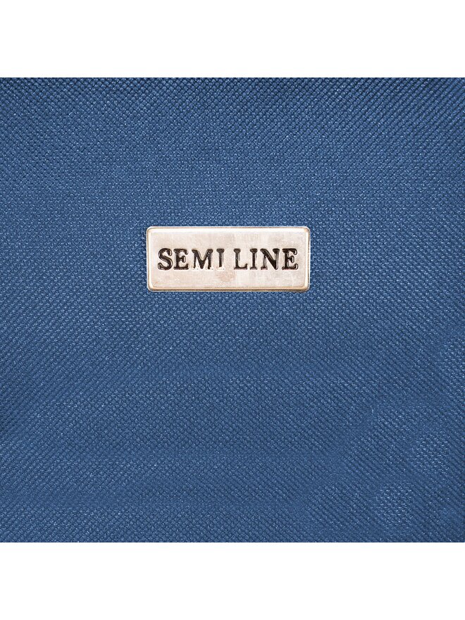 Semi Line Valigia media Semi Line T5601-8 Blu scuro