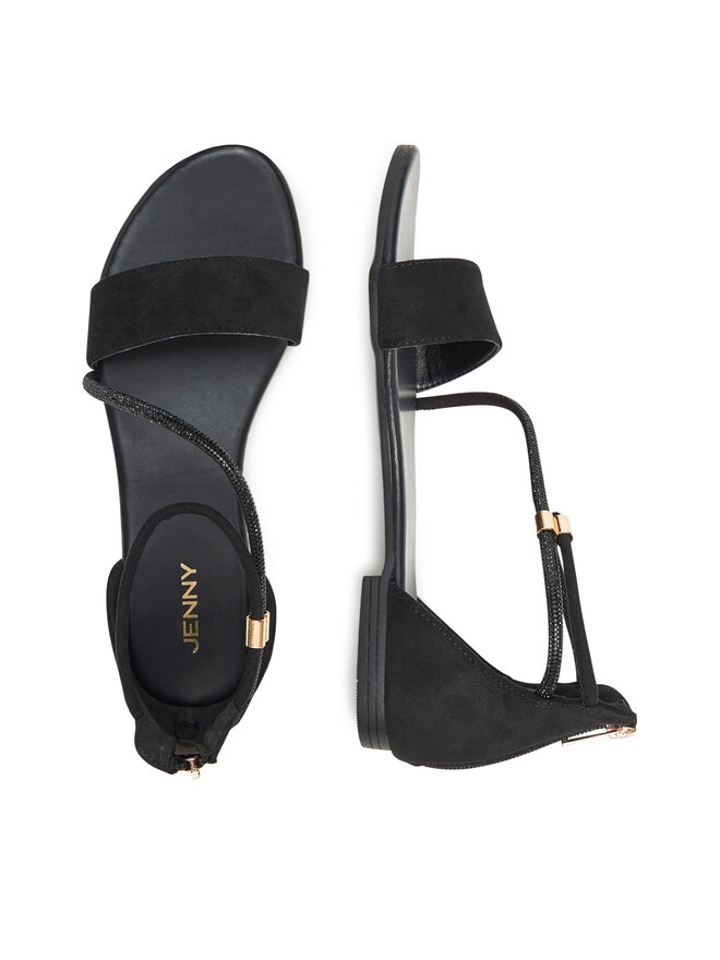 JENNY Σανδάλια JENNY LESLEY WS5295-14 Μαύρο