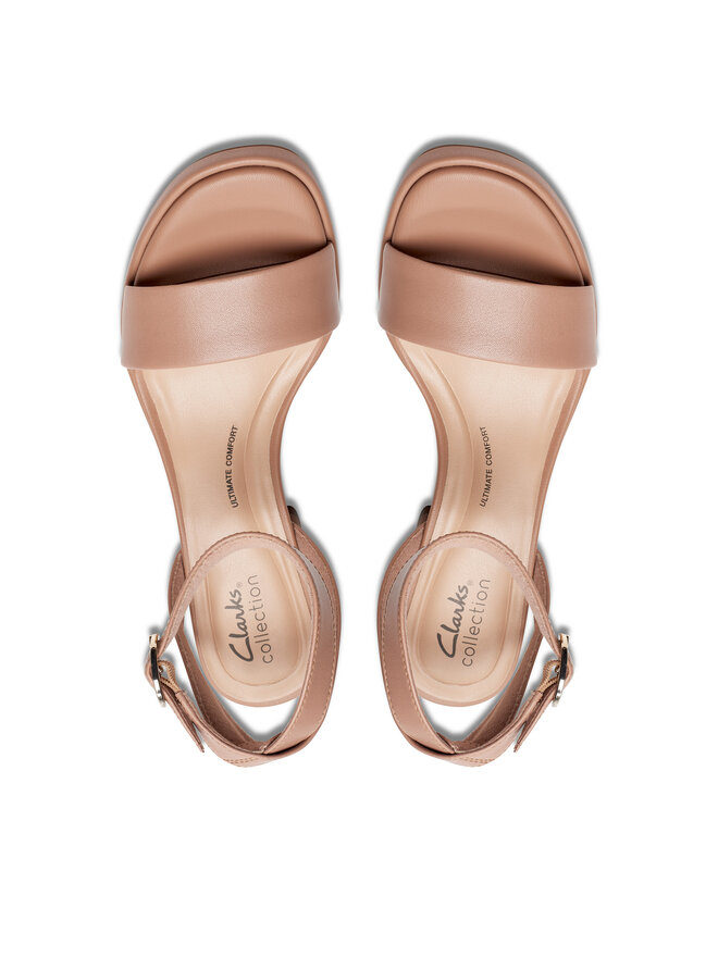 Clarks Σανδάλια Clarks AmbyrLyn Bay 26177009 Μπεζ