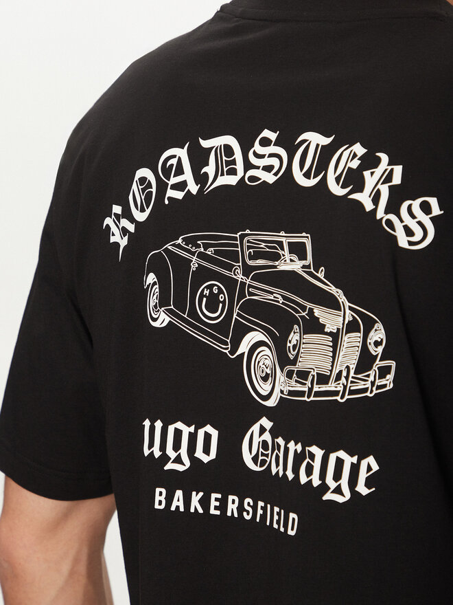 HUGO HUGO T-Shirt Natopu 50536104 Μαύρο Regular Fit