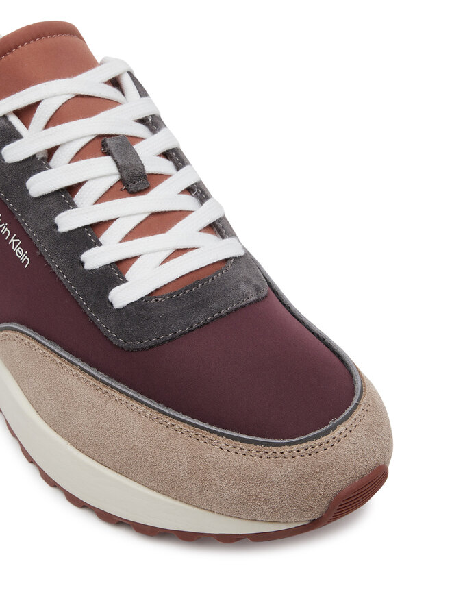 Calvin Klein Αθλητικά Calvin Klein Low Top Lace Up Repreve Mix HM0HM01714 Καφέ