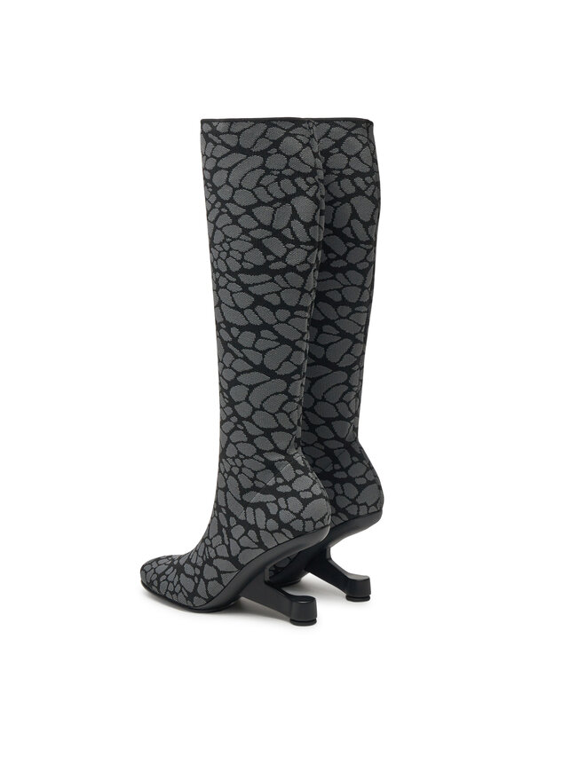 United Nude Μπότες United Nude Eamz Sock Boot 10875838117 Γκρι