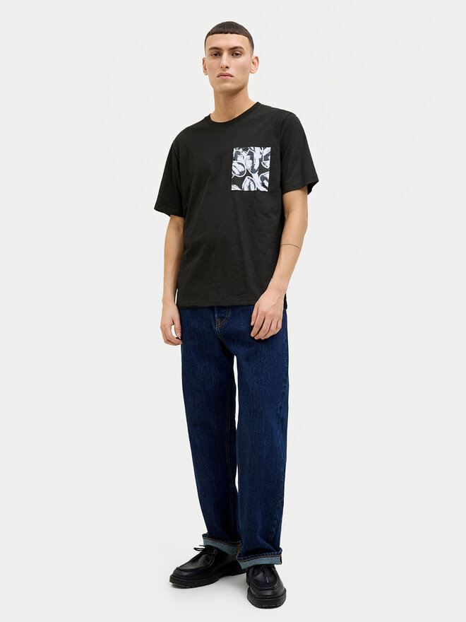 Jack&Jones Jack&Jones T-Shirt Split 12272995 Schwarz Regular Fit