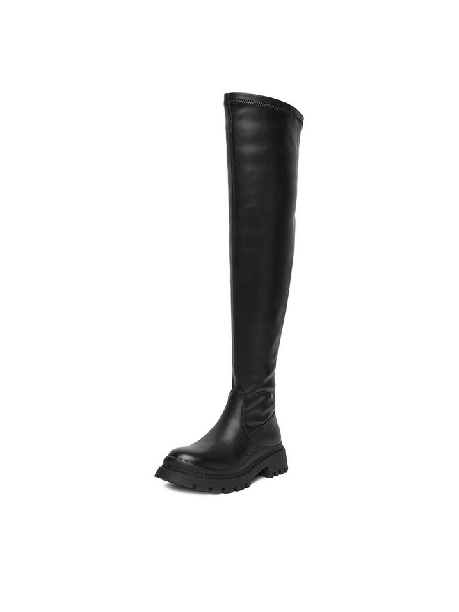 DeeZee Μπότες πάνω από το γόνατο DeeZee 5650-1 Μαύρο