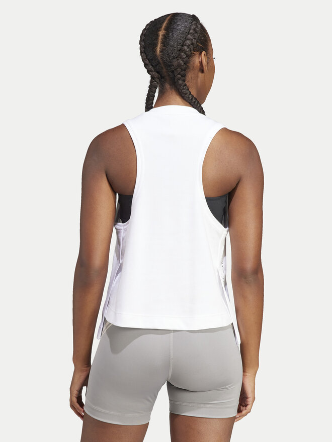adidas by Stella McCartney adidas by Stella McCartney Top IB6858 Weiß Regular Fit