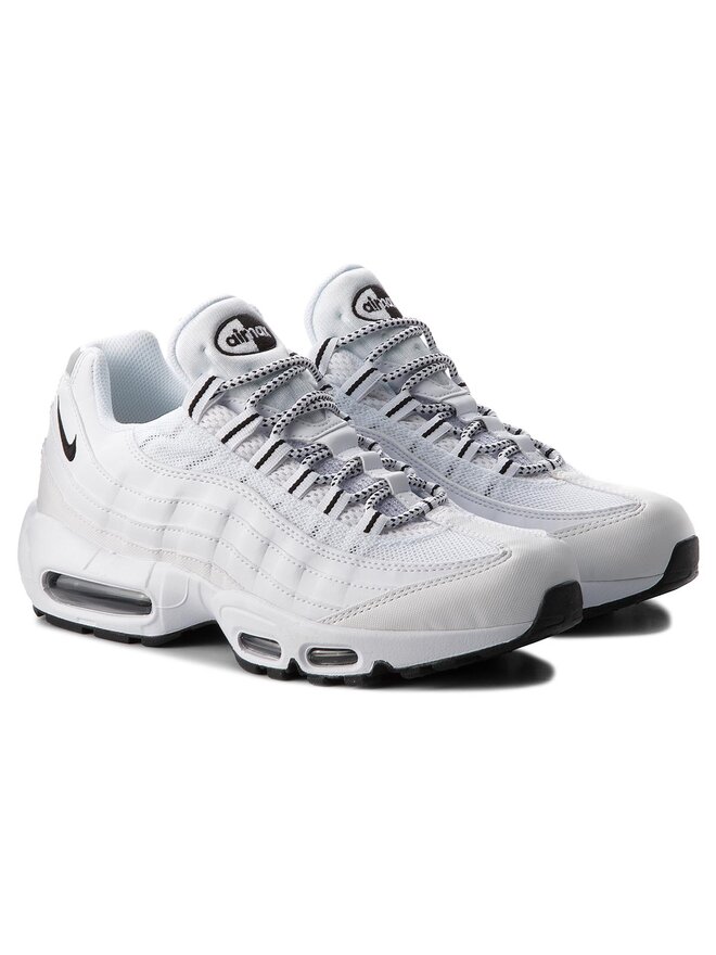 nike 95 white and black