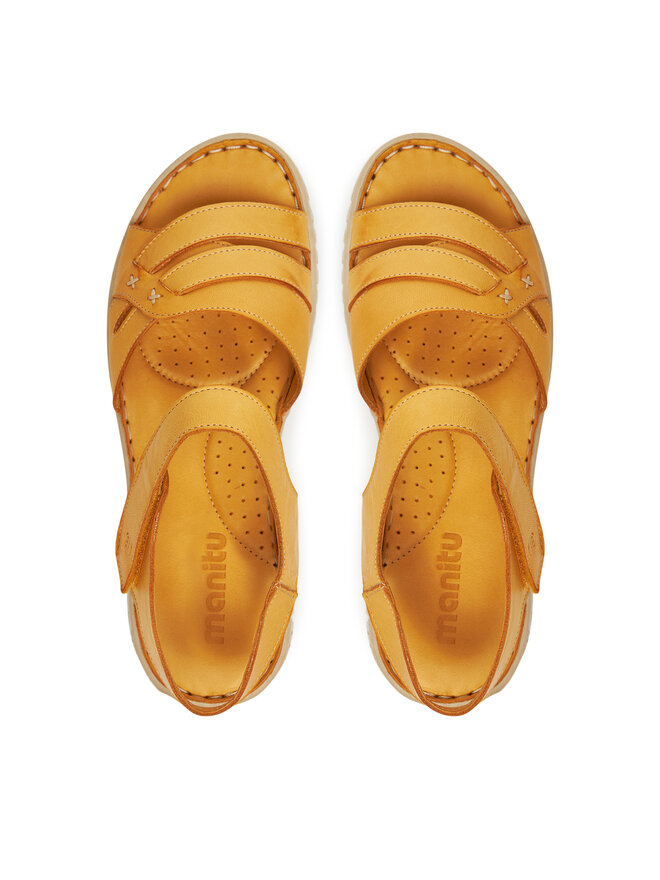Manitu Sandalen Manitu 910145 Gelb