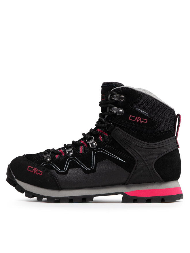 CMP Трекінгові черевики CMP Athunis Mid Wmn Trekking Shoe Wp 31Q4976 Чорний