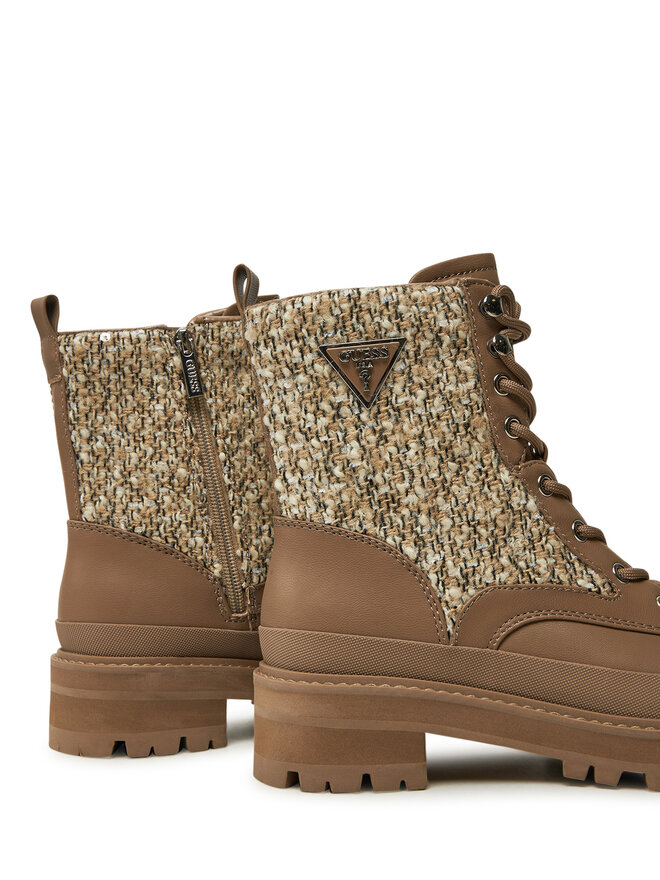 Guess Schnürstiefeletten Guess Badany FLFBDN ELE10 Beige