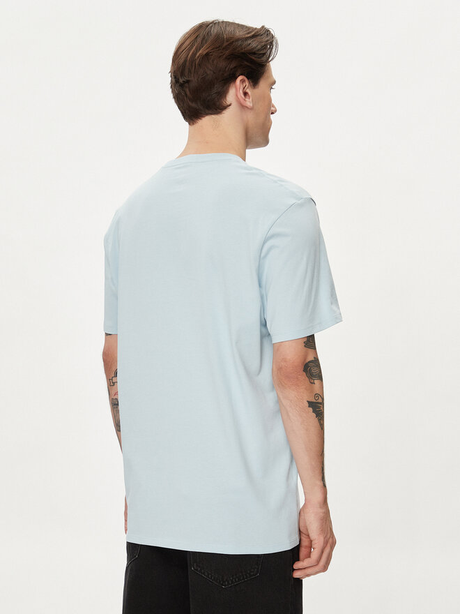 Wrangler Wrangler Футболка Sign Off 112350436 Голубий Regular Fit