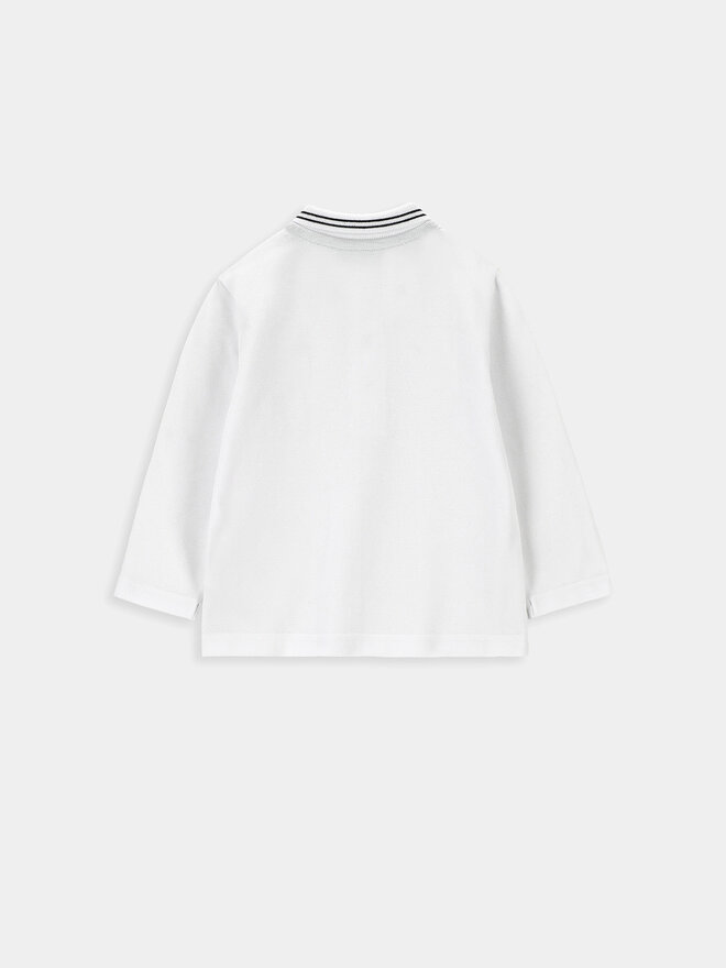 Coccodrillo Coccodrillo Pólóing ZC3143501EBB Fehér Regular Fit