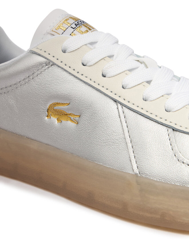 Lacoste Снікерcи Lacoste Baseshot  50SFA0031 Срібний