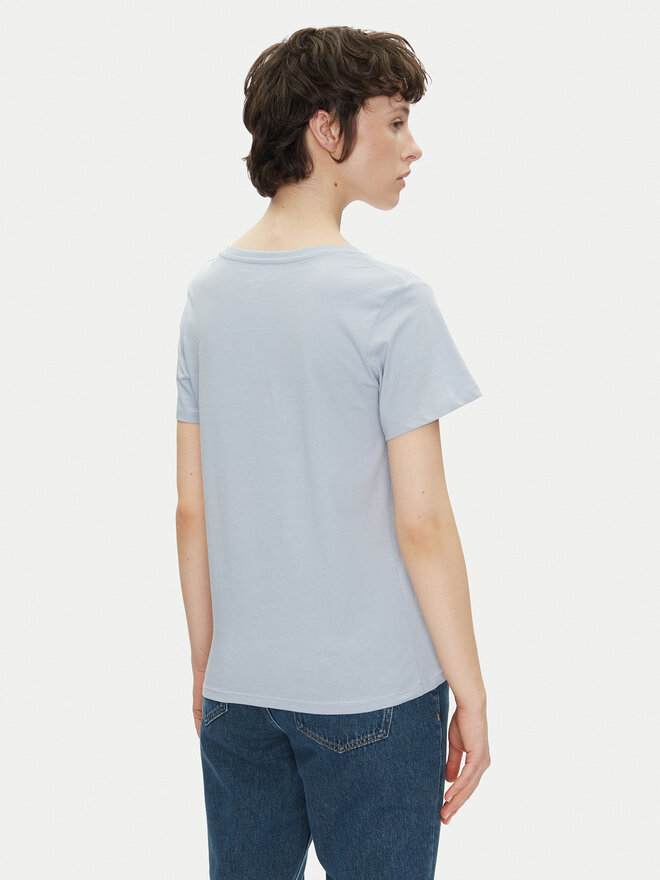 Pepe Jeans Pepe Jeans Marškinėliai Macy PL506051 Mėlyna Regular Fit