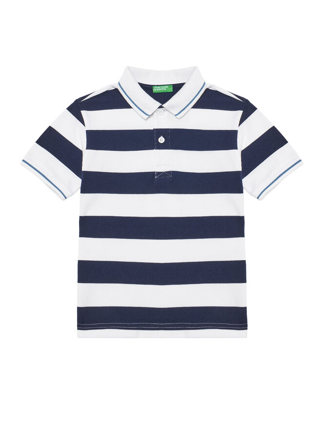 United Colors Of Benetton United Colors Of Benetton Polo 39QAC301T Azul marino Regular Fit