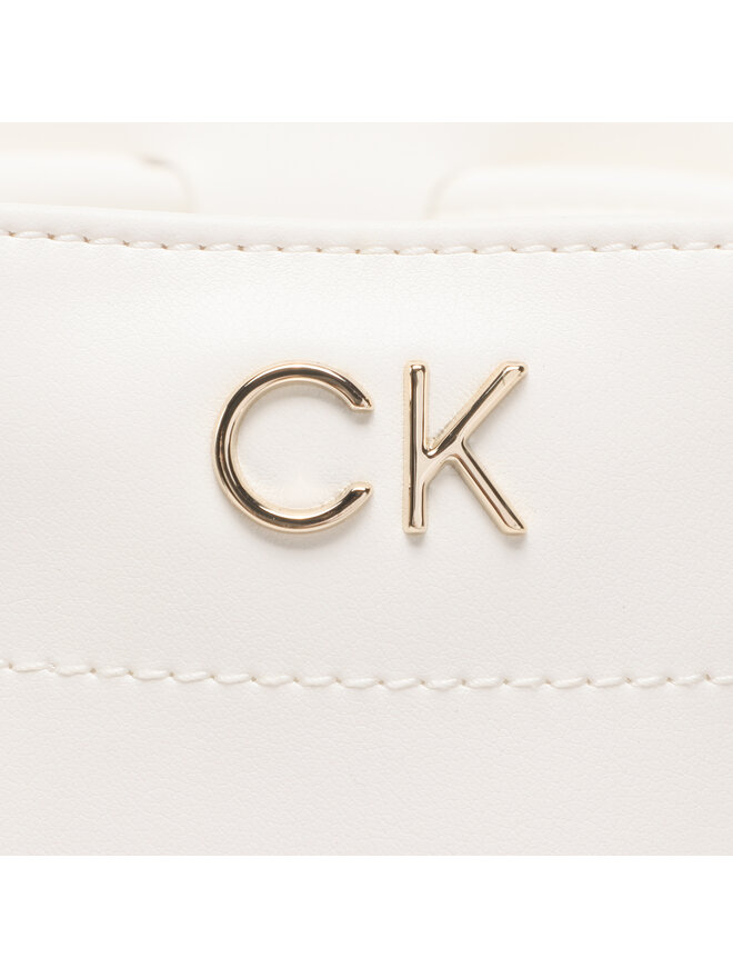 Calvin Klein Jeans Сумка Calvin Klein Jeans Re-Lock Drawstring Bag Mini K60K610450 Білий