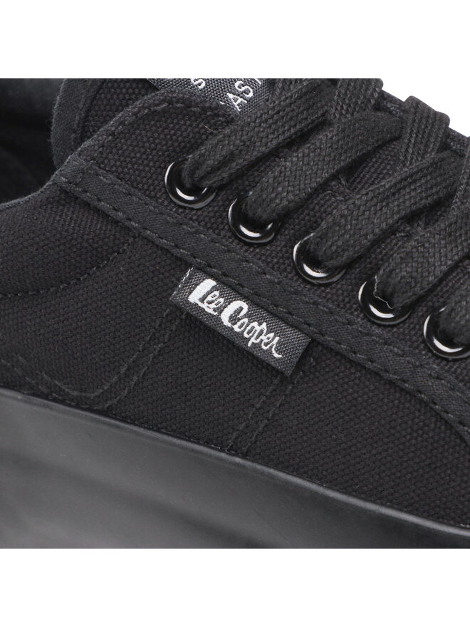 Lee Cooper Sneakers aus Stoff Lee Cooper LCW-22-31-0885LA Schwarz