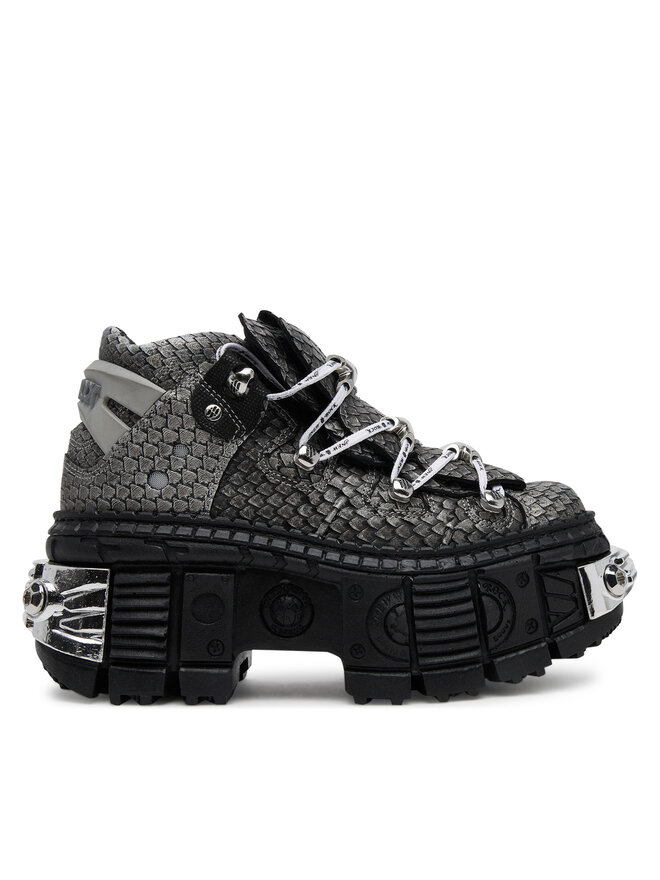 NEW ROCK Sneakersy NEW ROCK M-106WALLC40 Šedá