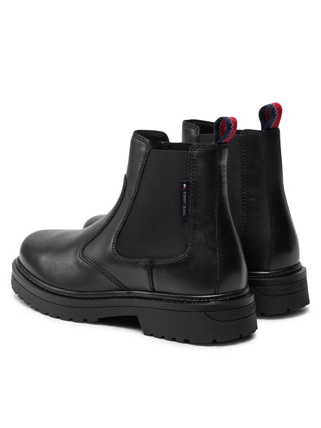 Tommy Jeans Боти тип челси Tommy Jeans EM0EM01469 Черен