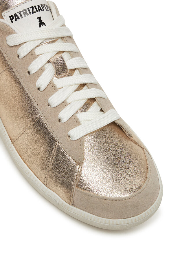 Patrizia Pepe Sneakersy Patrizia Pepe SKIN 2Z0065/L154-Y291 Złoty