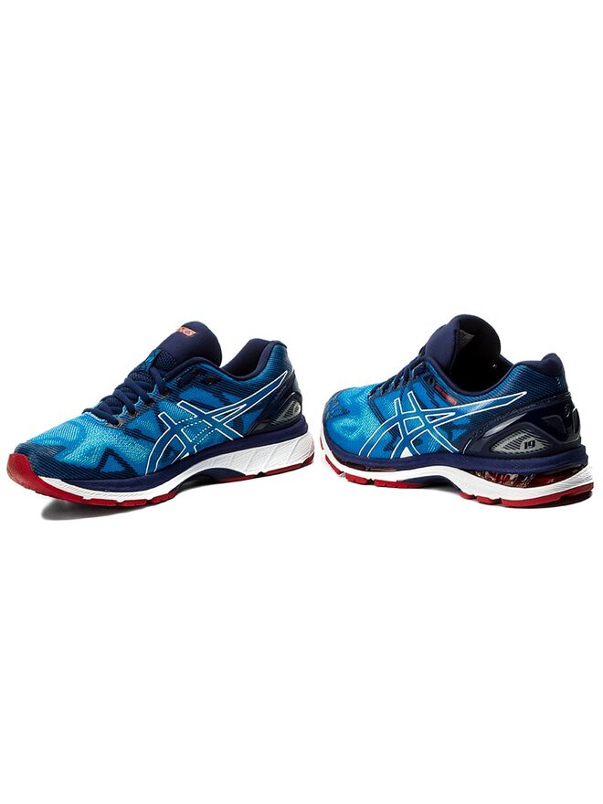 Zapatos Asics Gel Nimbus 19 T700N Diva Blue White Indigo Blue 4301 zapatos.es