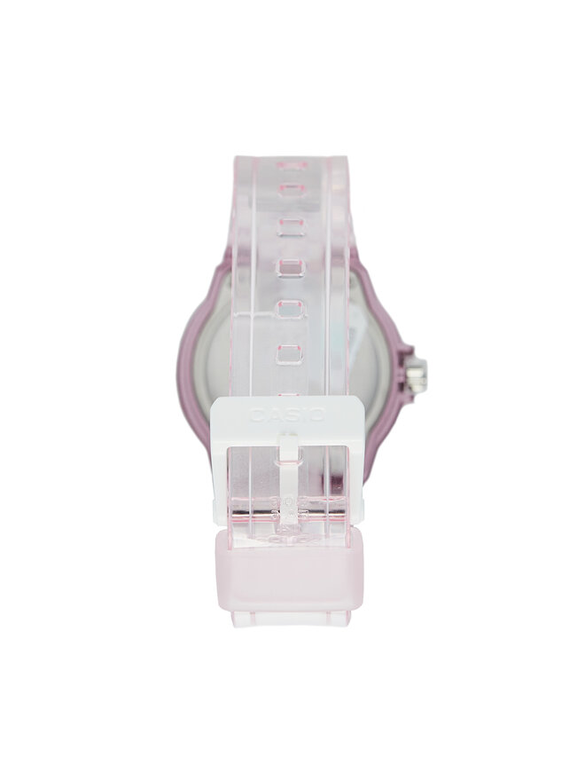 Casio Zegarek Casio Lady Translucent LRW-200HS-4EVEF Różowy