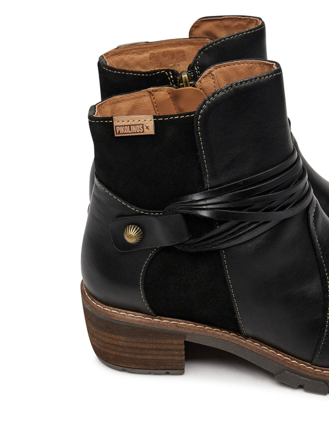 Pikolinos Botine Pikolinos W1T-8906C2 Negru