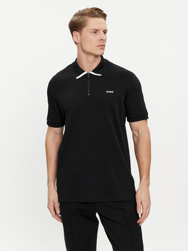 HUGO Hugo Polo Dalomino 50511721 Μαύρο Regular Fit