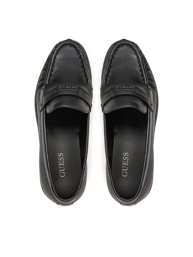 Guess Mokassins Guess FMJOSA LEA14 Schwarz