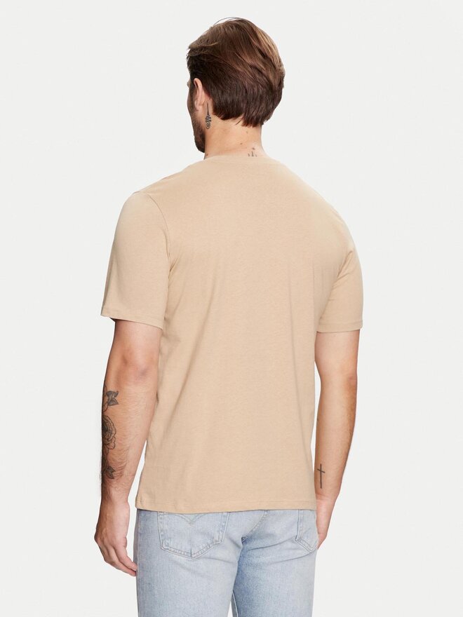 Jack&Jones Jack&Jones Majica Jprblaalfie 12259673 Rjava Regular Fit