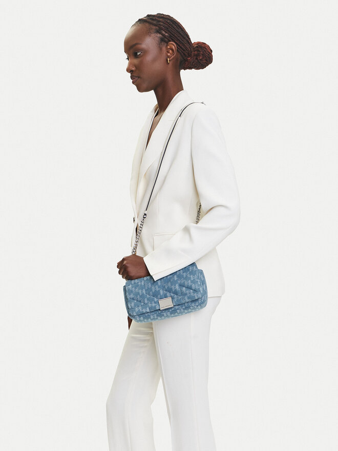 KARL LAGERFELD Handtasche KARL LAGERFELD A2W30013 Hellblau
