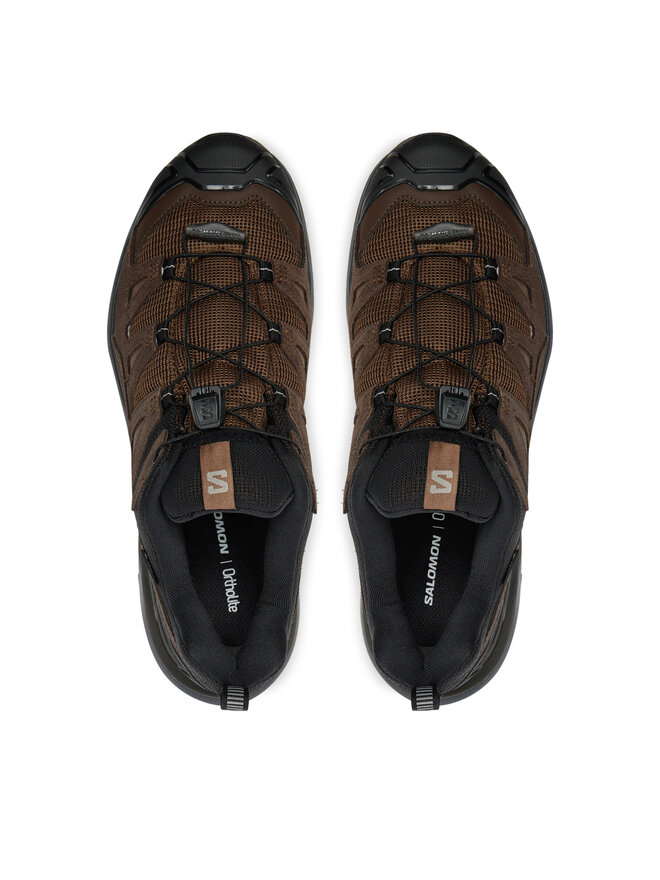 Salomon Superge Salomon X Ultra 360 Leather Gore-Tex L47571200 Rjava