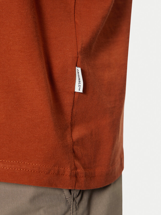 Jack&Jones Jack&Jones Póló Boston 12273400 Barna Relaxed Fit