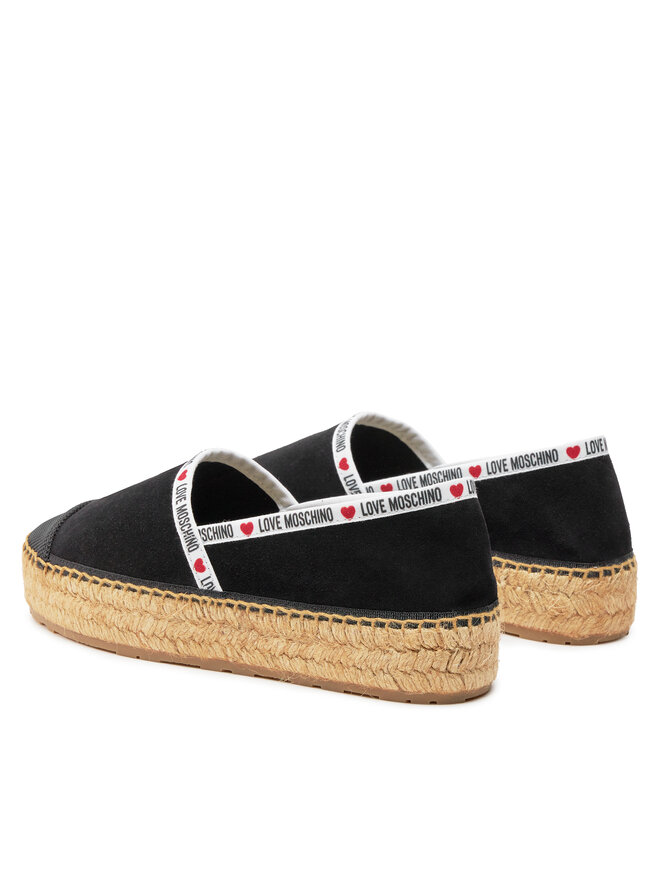 LOVE MOSCHINO Еспадрильї LOVE MOSCHINO JA10553G0IIG0000 Чорний