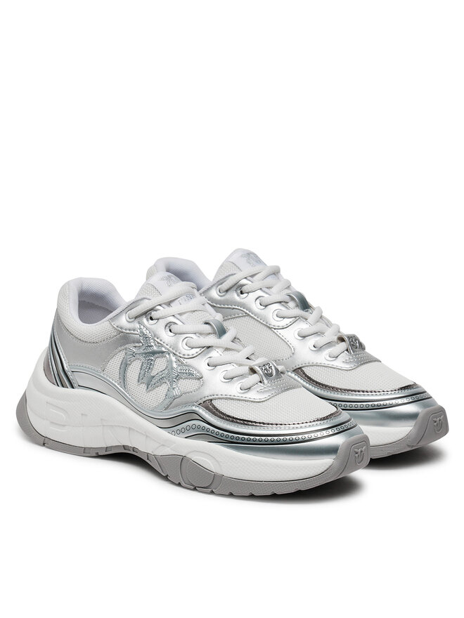 PINKO Sneakers PINKO Glammy 04 SS0057 E014 Silberfarben