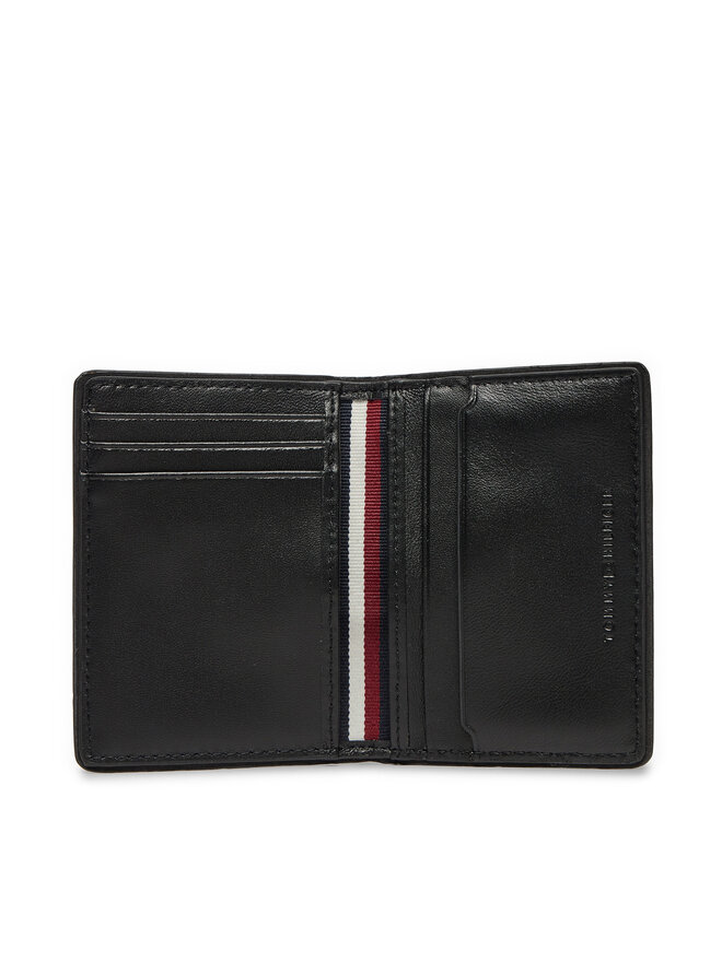 Tommy Hilfiger Малък мъжки портфейл Tommy Hilfiger AM0AM12659 Черен