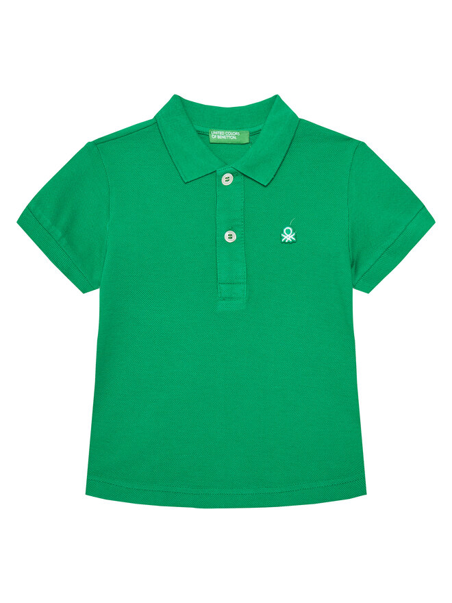 United Colors Of Benetton United Colors Of Benetton Polo marškinėliai 3089G3008 Žalia Regular Fit