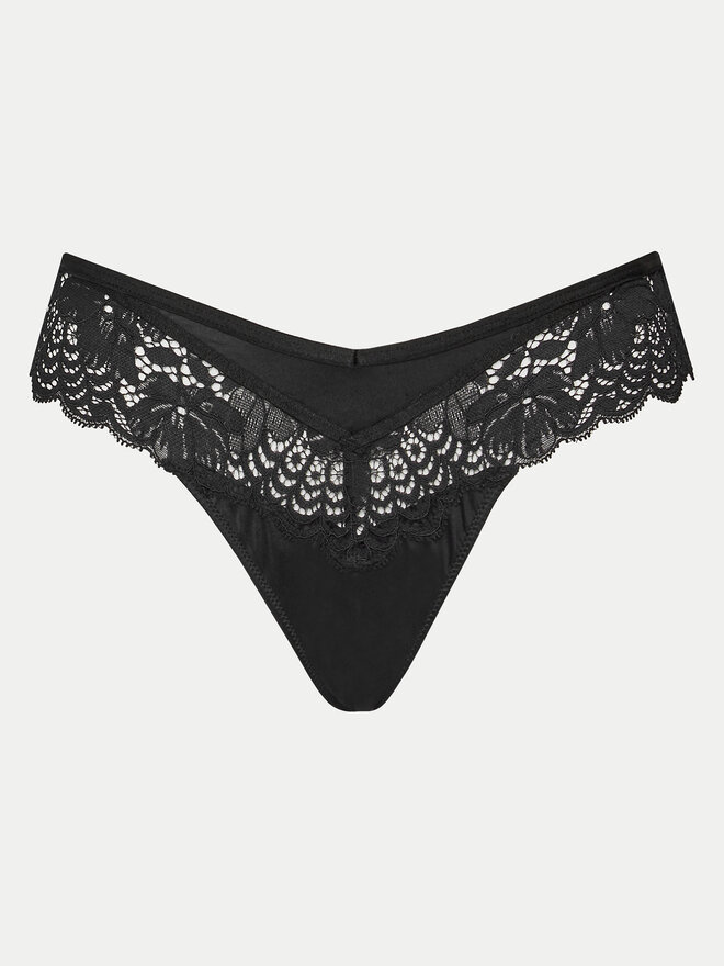 Hunkemöller Hunkemöller Braziljske spodnje hlačke Lainey 205442 Črna
