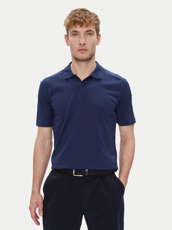 Marc O'Polo Marc O'Polo Poloshirt 526 2144 53004 Dunkelblau Regular Fit