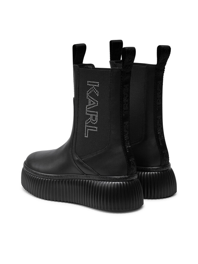 KARL LAGERFELD Боти тип челси KARL LAGERFELD KL42343 Черен